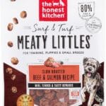 The Honest Kitchen Surf & Turf Meaty Littles: Beef & Salmon Recipe, 4 oz Bag