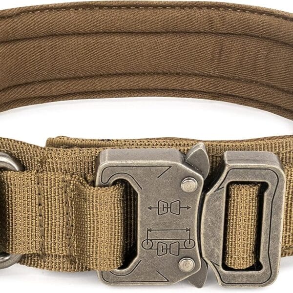 WOLF TACTICAL Dog Collar for Large Dogs Military Heavy Duty Dog Collars for Large Dogs Pitbull Collar German Shepherd Collar
