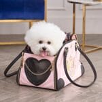 Juicy Couture Give Me Treats Pet Carrier - Stylish Pink Travel Bag for Small Dogs and Cats