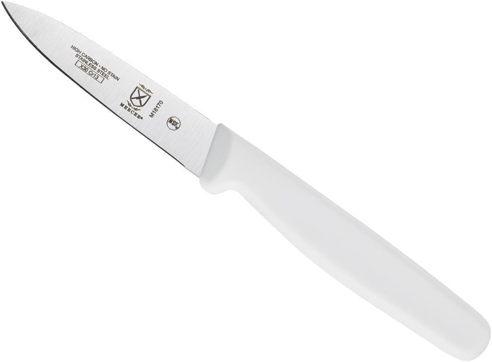 Mercer Culinary Ultimate White, 3 Inch Paring Knife Mercer Culinary Ultimate White, 3 Inch Paring Knife