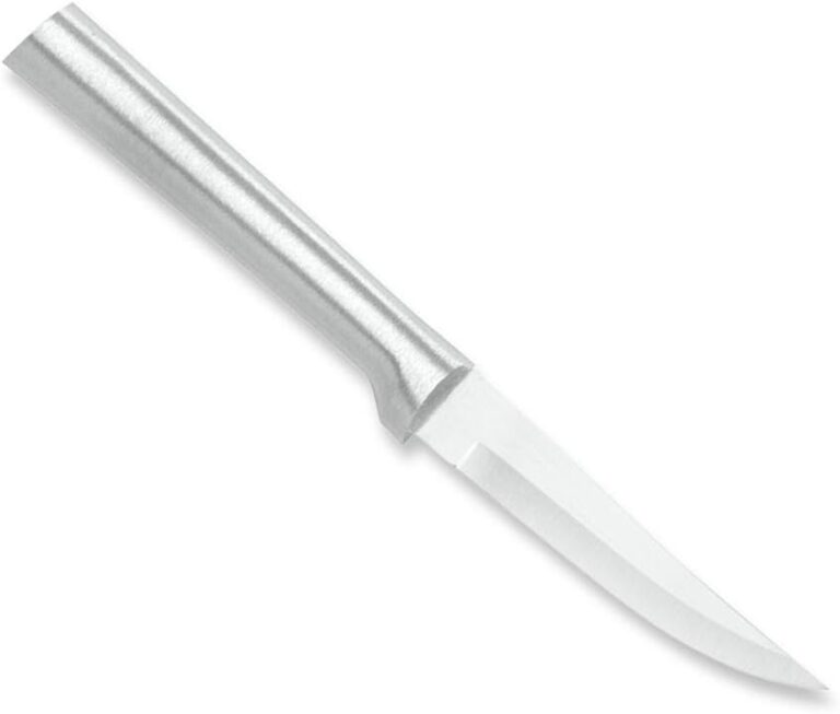 RADA Cutlery Heavy Duty Paring Knife, Silver Handle