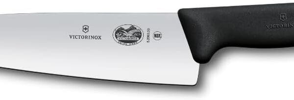 Victorinox Swiss Army 5.2063.20-X14 Fibrox Chef's Knife Black 8 in