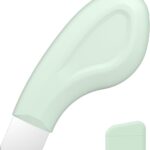 Blackhead Remover Tool, Silicone Face Scraper for Deep Cleansing, Skin Scrubber Face Spatula, Nose Blackhead Remover, Skin Care Tool for Men and Women (Green)