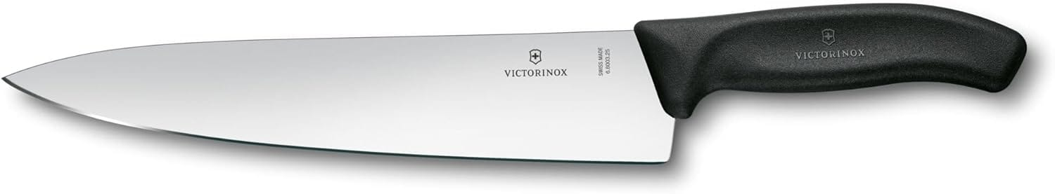 Victorinox Swiss Classic 8 Inch Chef's Knife, Straight Edge, Black Victorinox Swiss Classic 8 Inch Chef's Knife, Straight Edge, Black