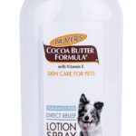 Palmer's for Pets Cocoa Butter Formula Direct Relief Lotion Spray for Dogs with Vitamin E | Fragrance Free Dog Lotion for Dry Itchy Skin | Palmer's Spray On Lotion for Dogs - 8 oz (FF15584)