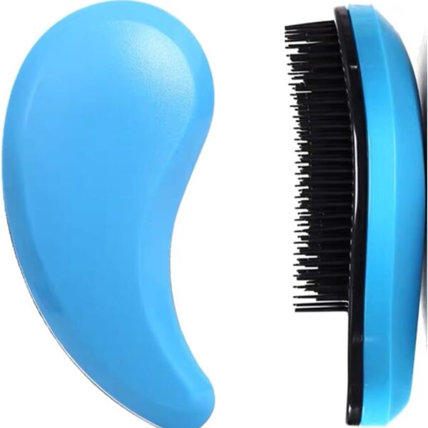 Small Dog Brush- Grooming Tool for Teddy, Yorkies, Maltese, Shih Tzu, Chihuahua - Puppy Hair Brush (Blue)
