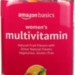 Amazon Basics Women's Multivitamin, Mixed Berry Flavor, Vegetarian & Gluten-Free, 300 Gummies (150 Servings) (Previously Solimo)