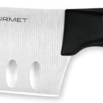 WSTHOF Gourmet 5" Hollow Edge Santoku Knife, Black