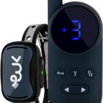 World's Smallest Shock Collar for Small Dogs with Sound, Vibration & Shock (Charcoal Gray)