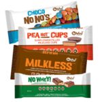 Vegan/Allergy Friendly Chocolate Candy Four Pack Sampler (Milkless bar, Choco No No's, Peanot Cups, No Whey Bar) | Dairy Free, Nut Free, Soy Free, Gluten Free | No Whey Foods