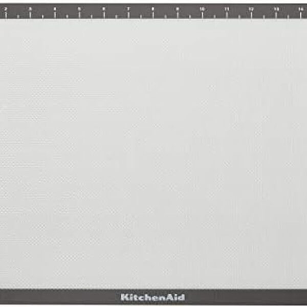 KitchenAid Silicone Large Baking Mat, 12x17-Inch, Gray