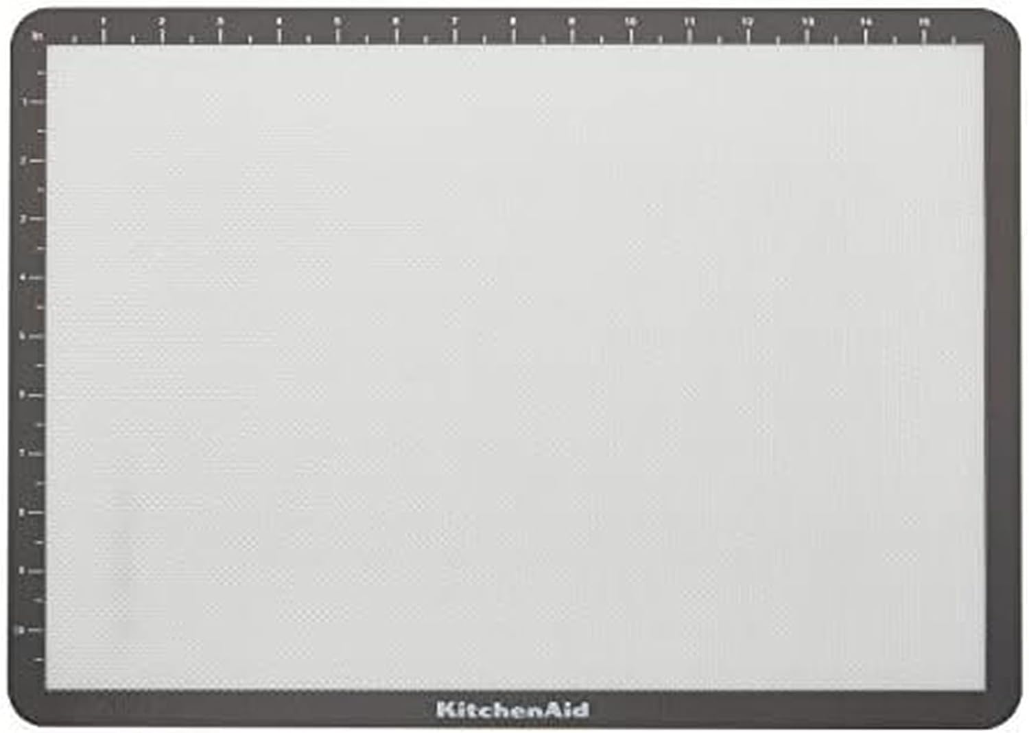 KitchenAid Silicone Large Baking Mat, 12x17-Inch, Gray KitchenAid Silicone Large Baking Mat, 12x17-Inch, Gray