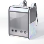 Cat Backpack Pet Carrier Backpack for Small Cats and Dogs, Dog Carrier Backpack with Inner Safety Leash Can be Used for Travel