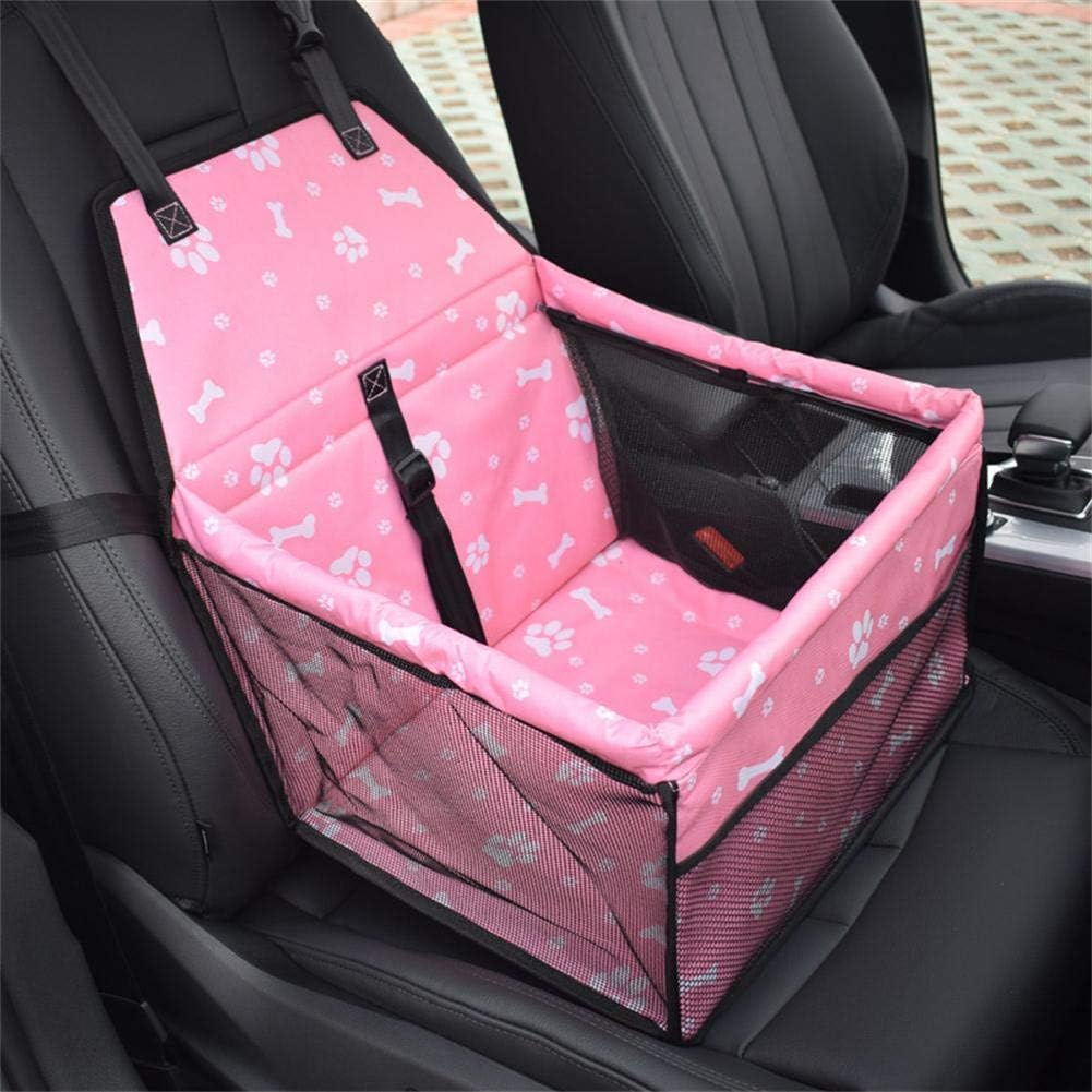 Myuilor Pet Dog Car Booster Seat Carrier,Portable Foldable Carrier with Seat Belt for Dog Cat up to 30lbs Myuilor Pet Dog Car Booster Seat Carrier,Portable Foldable Carrier with Seat Belt for Dog Cat up to 30lbs