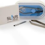 EQUADOSE Sliver Removal System, 15 Clean Sliver Removers with Precision Tweezers, Waterproof Container, Essential for First Aid Kits, Splinter Removal Tool, Travel-Friendly Design