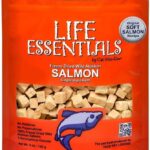 LIFE ESSENTIALS BY CAT-MAN-DOO All Natural Freeze Dried Wild Alaskan Salmon Treats for Cats & Dogs - Single Ingredient No Grain Snack with No Additives or Preservatives, 5 Ounce Bag