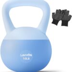 Soft Kettlebell - Cushioned Impact-Resistant Base and Anti-Slip, Kettle bell Anti-Slip Grip Weight for Home Workouts, Safe Strength Training Kettlebells Sets for Women & Men, With Non-slip Gloves