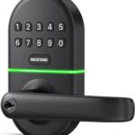 Smart Keypad Door Lock with Handle: NICE DIGI Keyless Entry Digital Lock for Front/Interior Door, Electronic Code Knob, Easy Installation