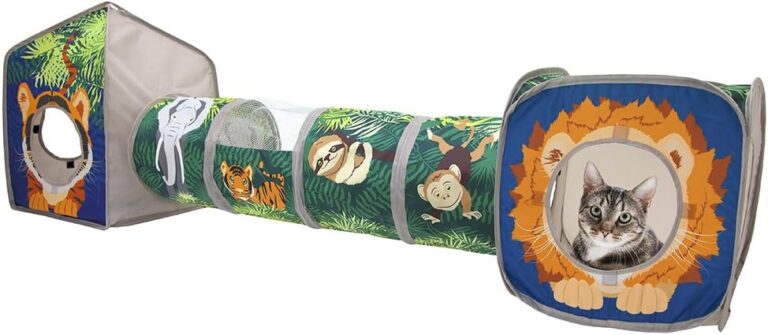 Kitty City Safari Jungle Collapsible Cat Toy Collection, Combo