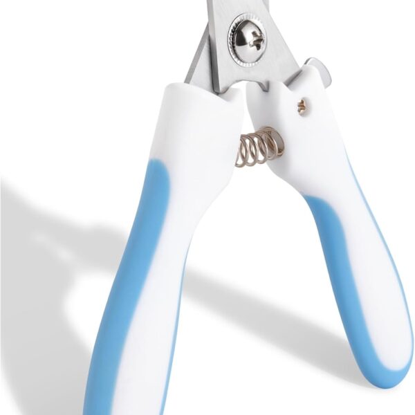 AIXINPET Dog & Cat Nail Clippers and Trimmers - with Free Nail File, Protective Guard to Avoid Over Cutting, Extra Sharp Blade - Suitable for Small to Large Dogs, Puppies, Birds and Rabbits (Large)