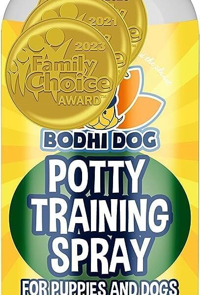 Bodhi Dog Potty Training Spray - Puppy & Dog Training Aid for Indoor & Outdoor Attractant Spray Use - Encourages Proper Dog Pee Here Habits - Safe for Pets & Home - Made in The USA (8 Fl Oz)