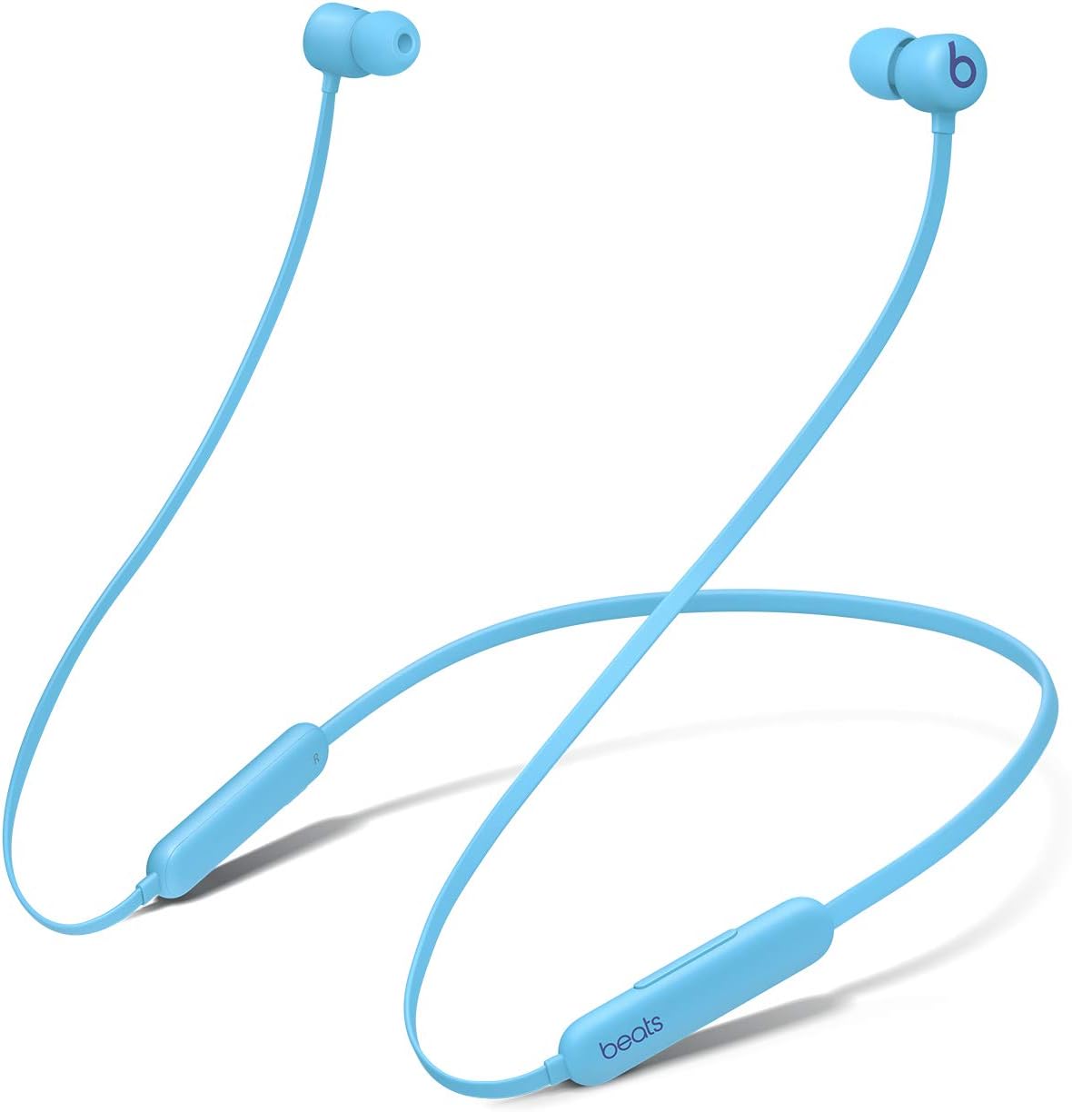 Beats Flex Wireless Earbuds - Apple W1 Headphone Chip, Magnetic Earphones, Class 1 Bluetooth, 12 Hours of Listening Time, Built-in Microphone - Flame Blue Beats Flex Wireless Earbuds - Apple W1 Headphone Chip, Magnetic Earphones, Class 1 Bluetooth, 12 Hours of Listening Time, Built-in Microphone - Flame Blue