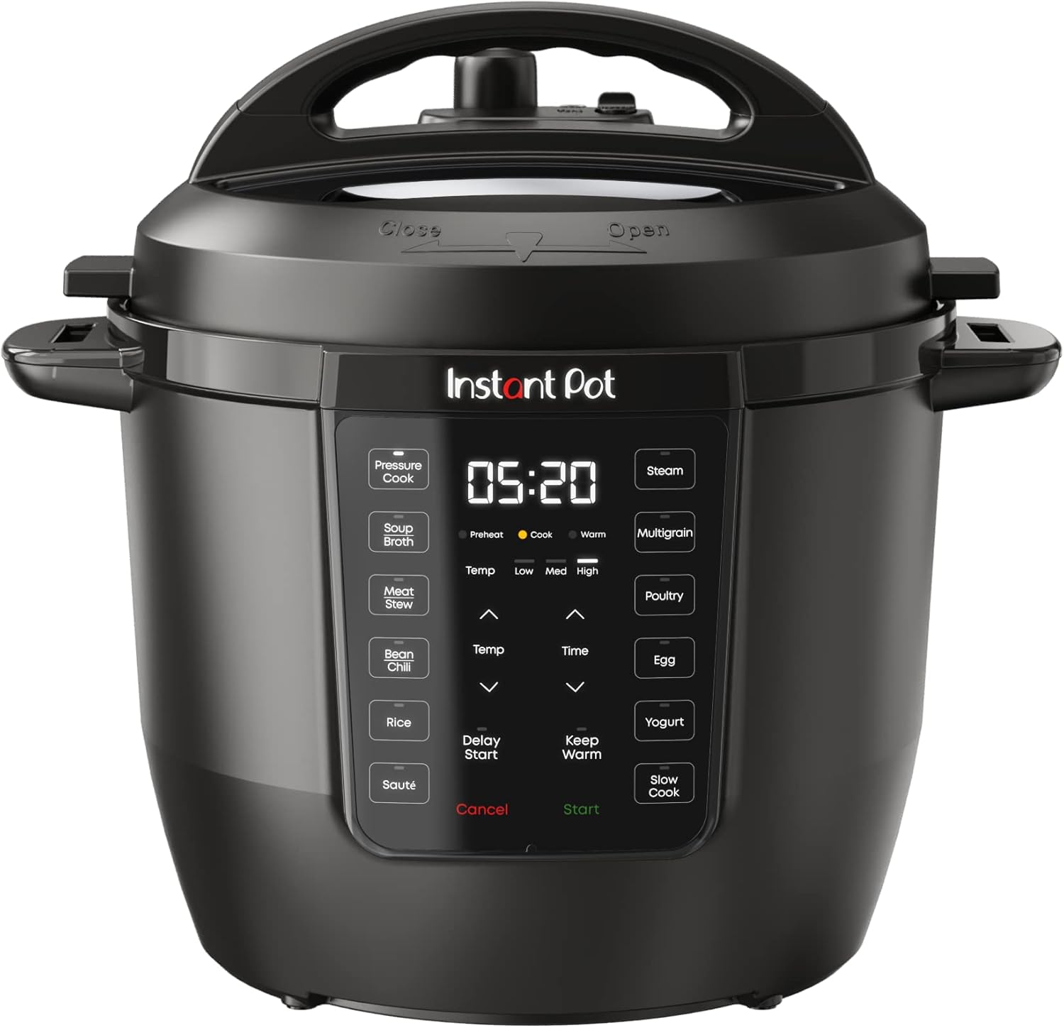 Instant Pot 6QT RIO 7-in-1 Multi-Cooker, Pressure Cooker, Slow cook, Saut, Steam, Rice Maker, Yogurt, & Warmer, Black, 6 Quarts Instant Pot 6QT RIO 7-in-1 Multi-Cooker, Pressure Cooker, Slow cook, Saut, Steam, Rice Maker, Yogurt, & Warmer, Black, 6 Quarts