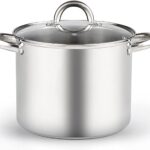 Cook N Home 8 Quart Stainless Steel Stockpot with Lid
