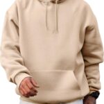 JMIERR Mens Casual Cotton Hooded Collar Drawstring Hoodies Pullover Sweatshirts Casual Long Sleeve Shirts