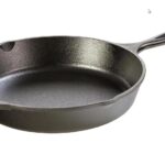 Lodge 10.25 Inch Cast Iron Skillet  Pre-Seasoned Frying Pan with Teardrop Handle  Oven, Stovetop, Grill & Campfire Use  Made in USA  Durable, Non-Toxic, Even-Heating Cookware  Black