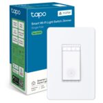 TP-Link Tapo Matter Smart Dimmer Switch: Voice Control w/Siri, Alexa & Google Assistant, UL Certified, Timer & Schedule, Easy Guided Install, Neutral Wire Required, Single Pole, Tapo S505D