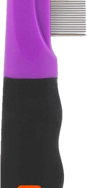 Hartz Groomer's Best Flea Comb for Dogs and Cats, Fine-Toothed Gentle Pet Comb for Detangling or Dematting Face & Paws (Pack of 1)