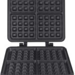 Cuisinart Belgian Waffle Maker with Pancake Plates, Nonstick Plates, 6 Browning Levels, Ready Indicator Lights, Temperature Control, Deep Waffle Pockets, WAF-300P1, Brushed Stainless