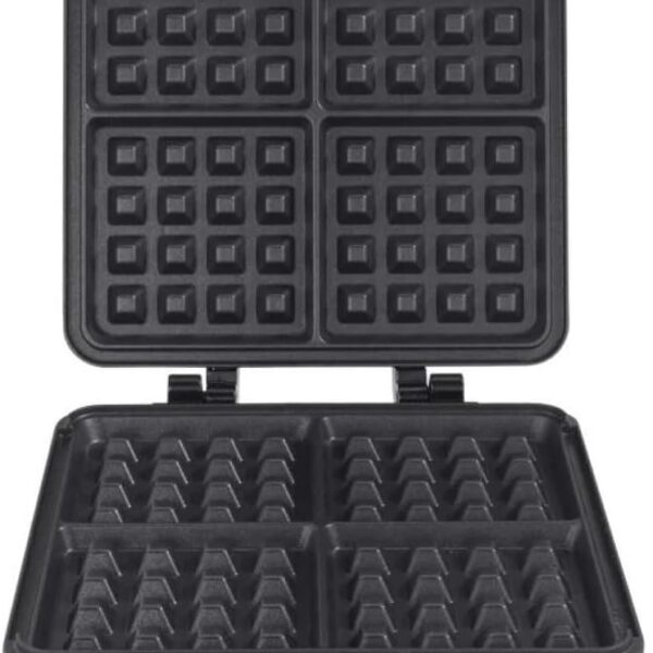 Cuisinart Belgian Waffle Maker with Pancake Plates, Nonstick Plates, 6 Browning Levels, Ready Indicator Lights, Temperature Control, Deep Waffle Pockets, WAF-300P1, Brushed Stainless