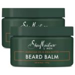 SheaMoisture Beard Balm for Men, 2-Pack  Moisturizing Shea Butter & Maracuja Oil, Gifts for Men, 4 Oz Ea