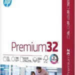 HP Paper Printer | 8.5 x 11 Paper | Premium 32 lb | 1 Ream - 500 Sheets | 100 Bright | Made in USA - FSC Certified | 113100R