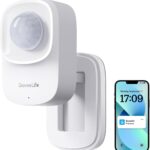 GoveeLife Human Presence Sensor, 2.4 GHz Wi-Fi Required, Smart mmWave Radar & PIR Wired Motion Sensor, Zone Positioning, Multi-Person Detection, Support Alexa & Google Home, for Indoor Home Automation