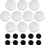 Ink Oil Scent Work Tins - Dog Scent Training Kit - Nosework Detection & Enrichment Scent for Home, Professional Pet Trainers - Reusable Tins with Magnets for Easy Hiding  Bite-Resistant 10 Pcs Set