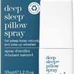 THISWORKS Deep Sleep Pillow Spray  Fast-Acting Natural Formula with Lavender for Relaxation and Restful Sleep  35 ml (1.2 fl oz) Mini Travel Size