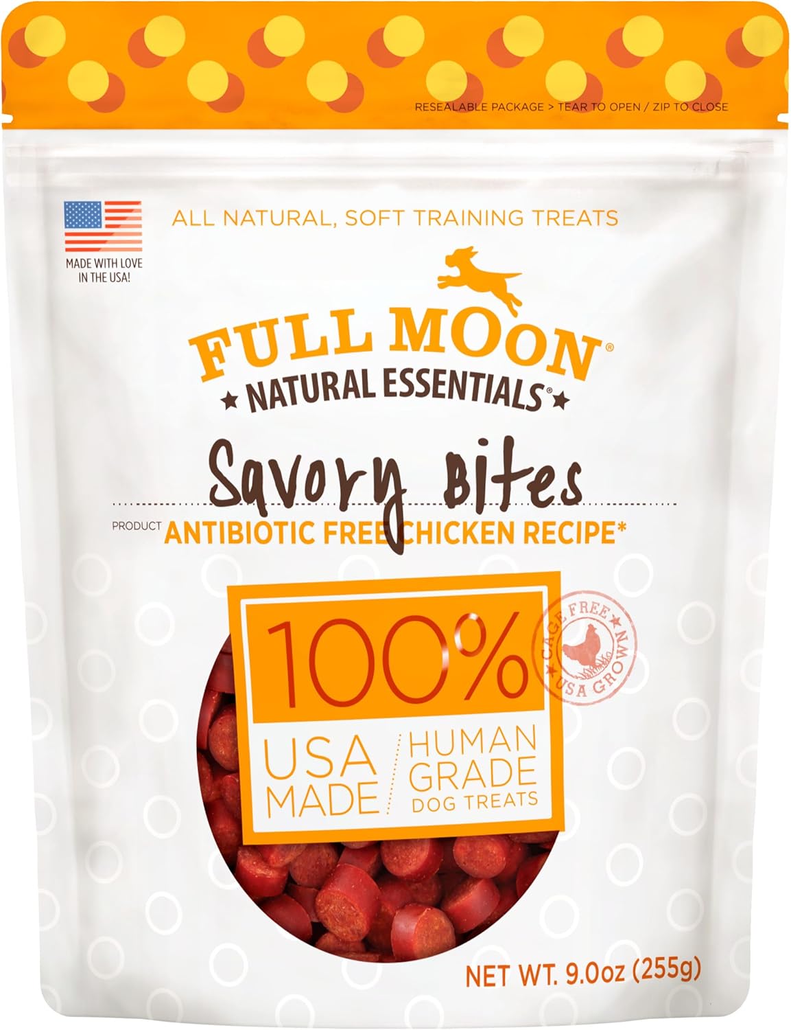 Full Moon Essential Chicken Savory Bites 9.0 oz Full Moon Essential Chicken Savory Bites 9.0 oz