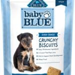 Blue Buffalo Baby Blue Crunchy Biscuits with DHA, Crunchy Dog Treats for Puppies, Made with Natural Ingredients, Oatmeal & Banana, 8-oz Bag