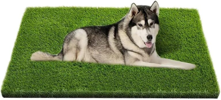 Artificial Grass, Professional Dog Grass Mat, Potty Training Rug and Replacement Turf Outdoor Rug Patio Lawn Decoration, Easy to Clean with Drainage Holes(47.3x31.5 inches)