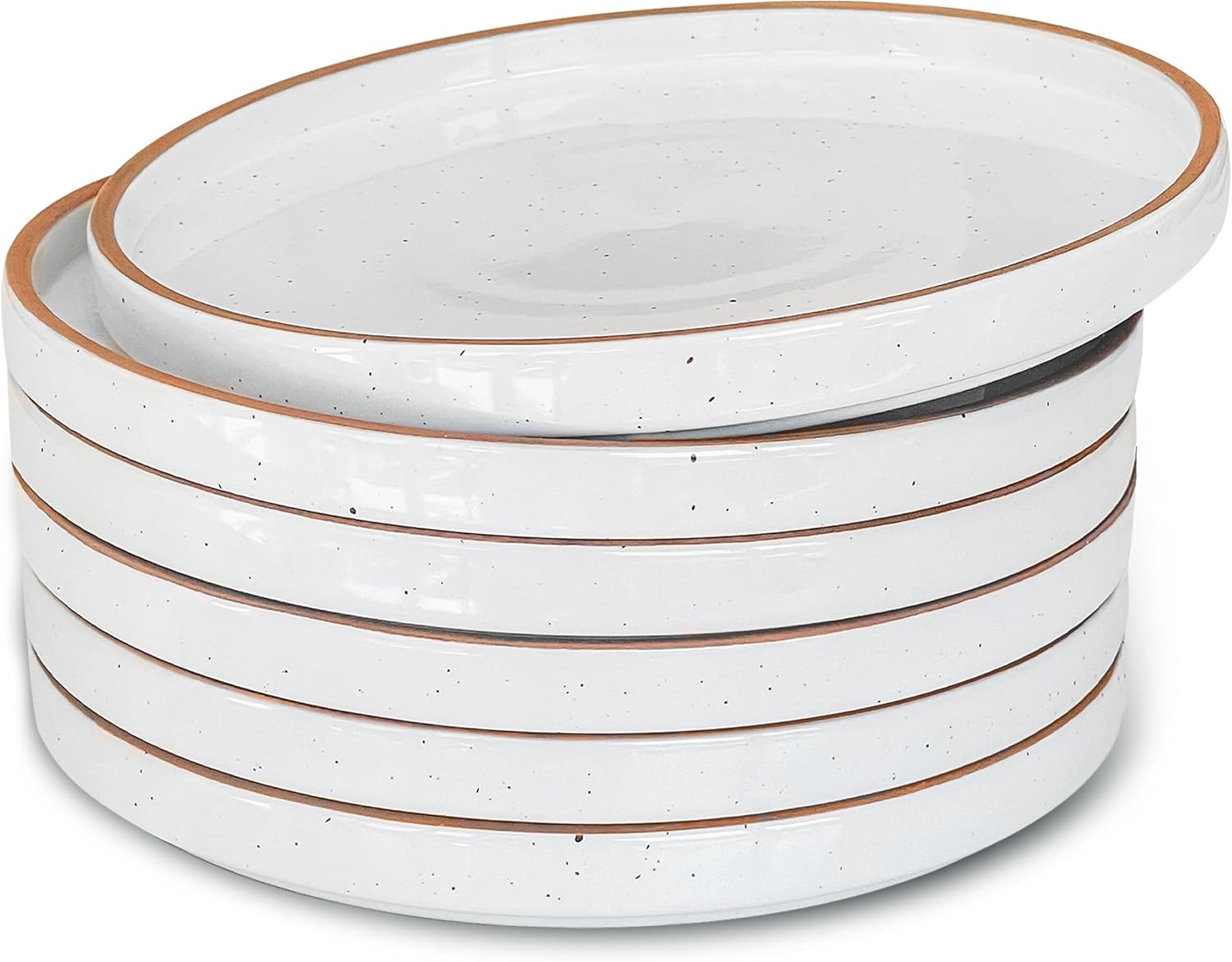 Mora Ceramic Flat Plates Set of 6-8 in - The Dessert, Salad, Appetizer, Small Lunch, etc Plate. Microwave, Oven, and Dishwasher Safe, Scratch Resistant. Kitchen Porcelain Dish - Vanilla White Mora Ceramic Flat Plates Set of 6-8 in - The Dessert, Salad, Appetizer, Small Lunch, etc Plate. Microwave, Oven, and Dishwasher Safe, Scratch Resistant. Kitchen Porcelain Dish - Vanilla White