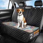 Hompet 2 Pack Waterproof & Absorbent Dog Car Seat Cover Mat, Fits Most Dog Car Hammocks, Washable Reusable Backseat Protector Pad, Quick Dry Leak-Proof Non-Slip Pet Travel Mat for Cars, 18"x54"