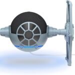 STAR WARS Echo Dot Bundle: Includes Echo Dot (5th Gen, 2022 release) | Charcoal and Limited Edition STAR WARS TIE Fighter Stand