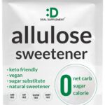 Allulose Sweetener 2 Pounds  Natural Sugar Subsitutes, No Aftertaste - Keto Friendly, Vegan, Zero Net Carb, Zero Calorie, Great for Cooking & Baking