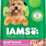 IAMS Proactive Health Small Breed Adult Dry Dog Food Chicken & Whole Grain Recipe, 5 lb. Bag