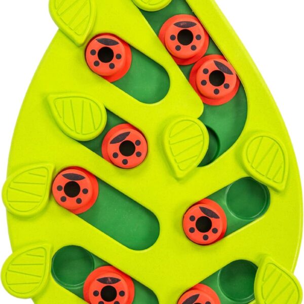 Catstages Nina Ottosson Buggin' Out Puzzle & Play  Interactive Cat Puzzle Feeder for Indoor Cats, 16 Hidden Treat Compartments, Slow Feeder, Durable & Easy-Clean