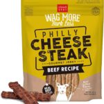 Cloud Star Wag More Bark Less Jerky: Philly Cheesesteak Beef - 10 oz.