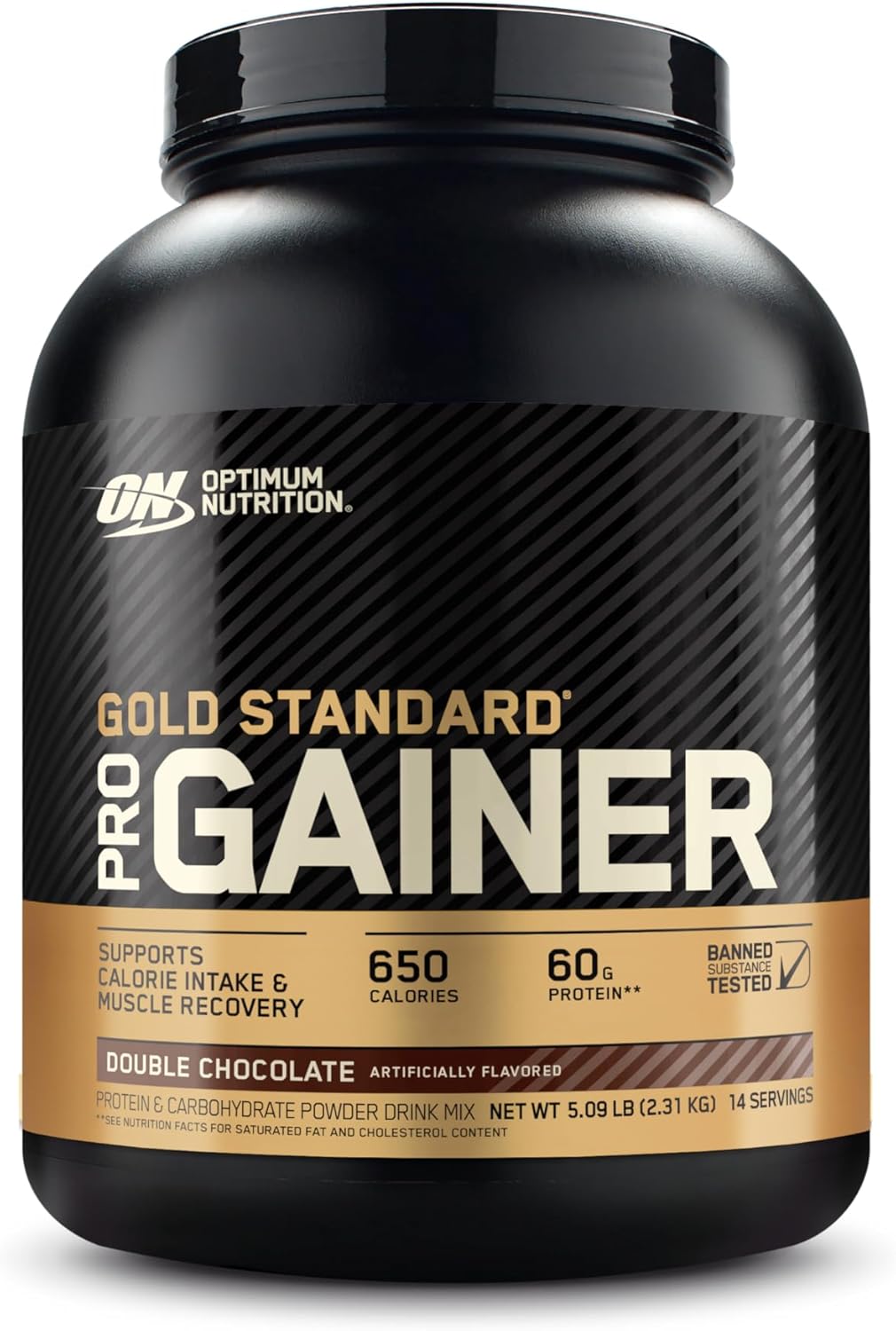 Optimum Nutrition GS Pro Gainer Weight Gainer Protein Powder, Double Chocolate, 5.09 Pounds (Packaging May Vary) Optimum Nutrition GS Pro Gainer Weight Gainer Protein Powder, Double Chocolate, 5.09 Pounds (Packaging May Vary)